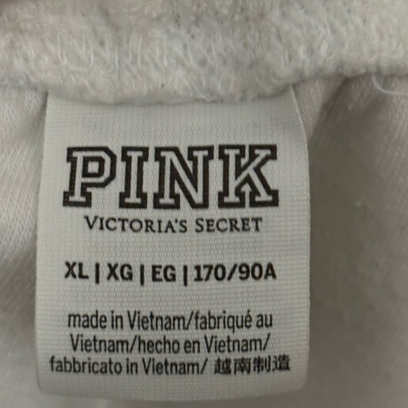 PINK Victoria's Secret White Athletic Shorts - Picture 3 of 3